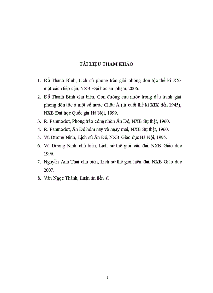 image for page vấn đề đọc lập dân tộc thực sự của Ấn Độ