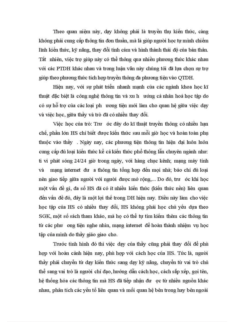 image for page Xây dựng và sử dụng bài giảng điện tử chương I phần di truyền học Sinh học 12 Ban cơ bản theo hướng tích hợp truyền thông đa phương tiện