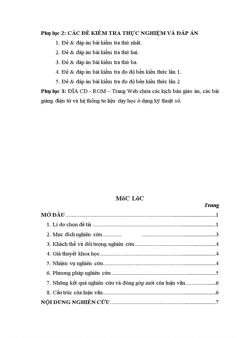 image for page Xây dựng và sử dụng bài giảng điện tử chương I phần di truyền học Sinh học 12 Ban cơ bản theo hướng tích hợp truyền thông đa phương tiện