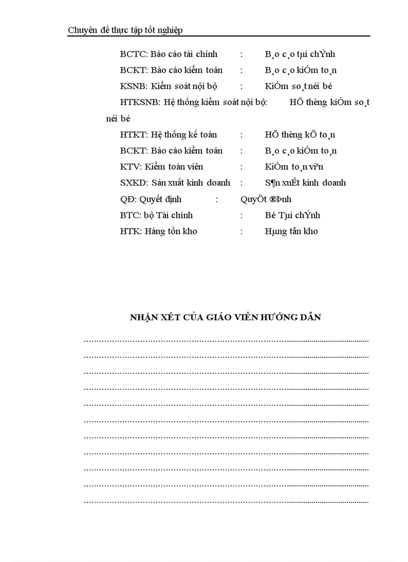 image for page Thực trạng kiểm toán khoản mục TSCĐ trong kiểm toán báo cáo tài chính do công ty TNHH Kiểm toán và Tư vấn tài chính quốc tế IFC thực hiện 1