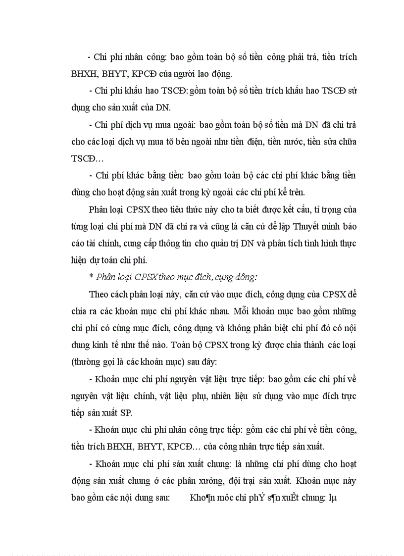 image for page Tổ chức kế toán CPSX và tính GTSP 1