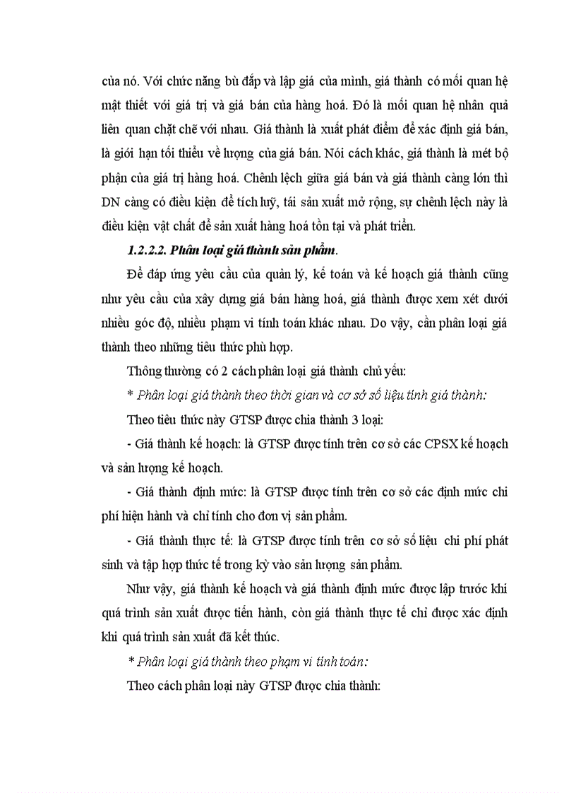 image for page Tổ chức kế toán CPSX và tính GTSP 1