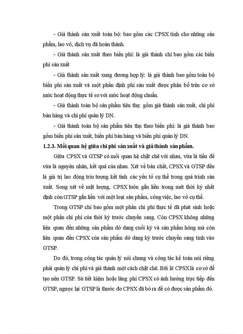 image for page Tổ chức kế toán CPSX và tính GTSP 1