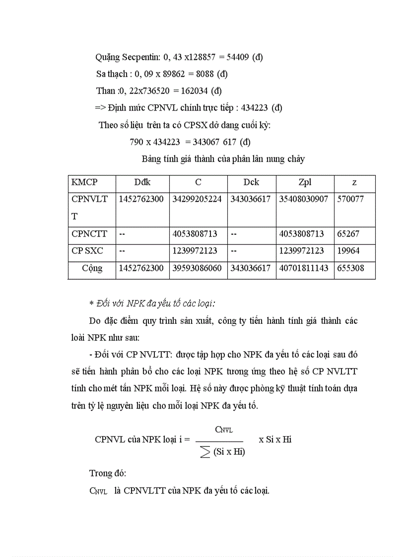 image for page Tổ chức kế toán CPSX và tính GTSP 1