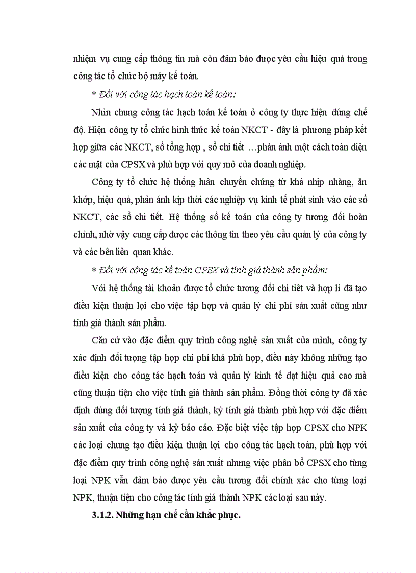 image for page Tổ chức kế toán CPSX và tính GTSP 1