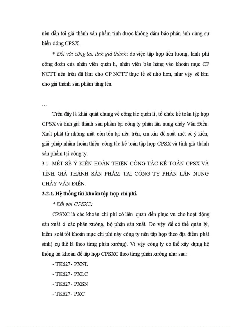 image for page Tổ chức kế toán CPSX và tính GTSP 1