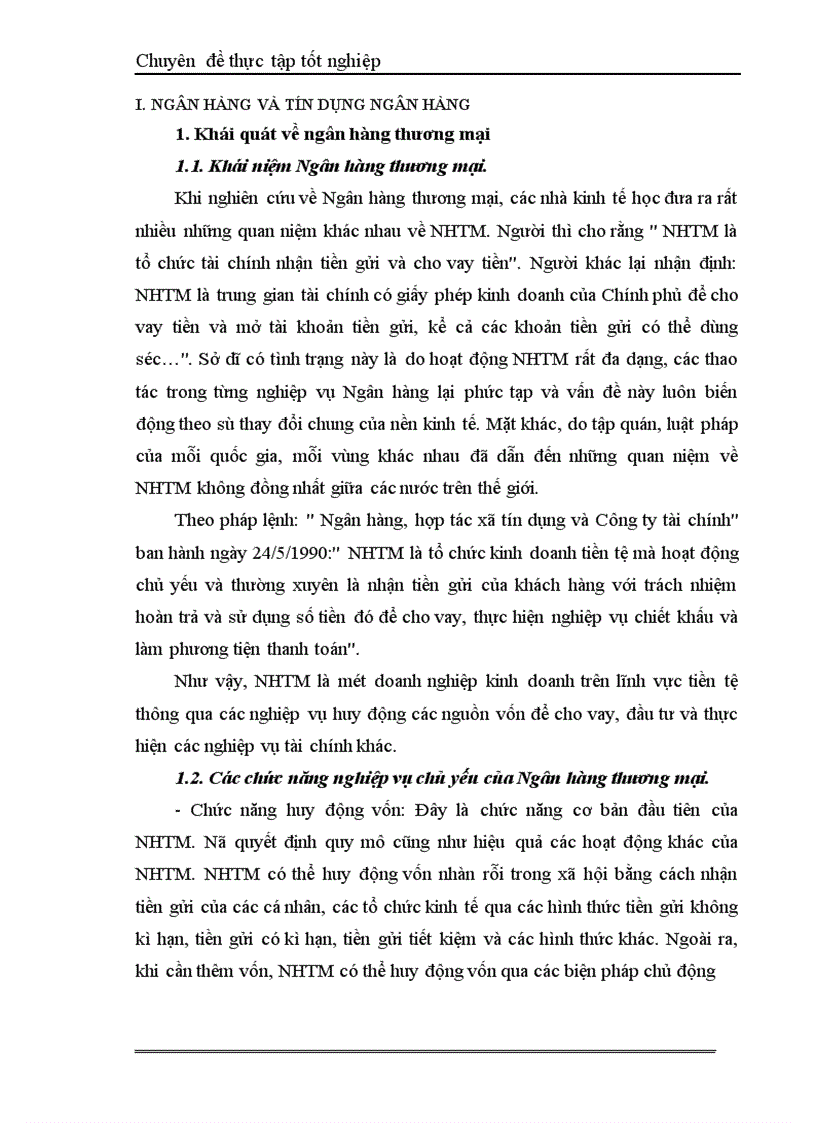 image for page Một số giải pháp hạn chế rủi ro an toàn tín dụng đối với kinh tế ngoài quốc doanh tại Ngân hàng công thương Đống Đa 1