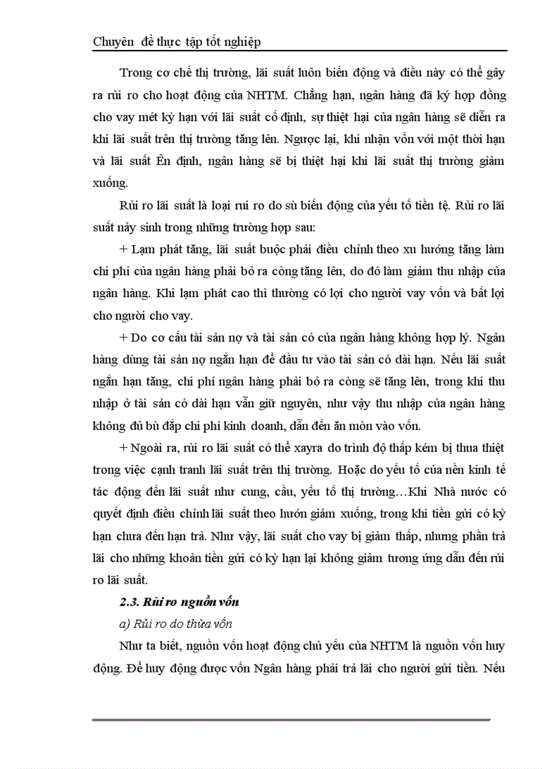 image for page Một số giải pháp hạn chế rủi ro an toàn tín dụng đối với kinh tế ngoài quốc doanh tại Ngân hàng công thương Đống Đa 1