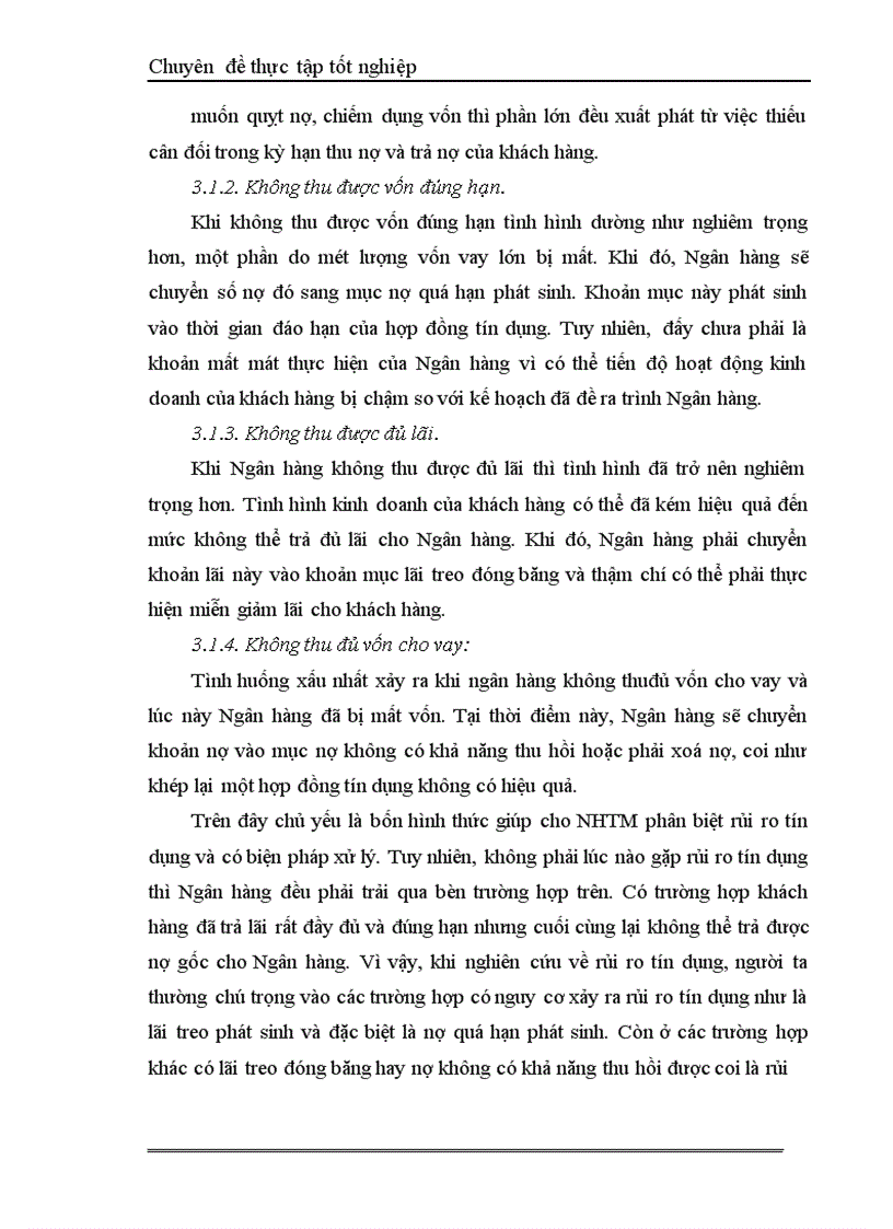 image for page Một số giải pháp hạn chế rủi ro an toàn tín dụng đối với kinh tế ngoài quốc doanh tại Ngân hàng công thương Đống Đa 1