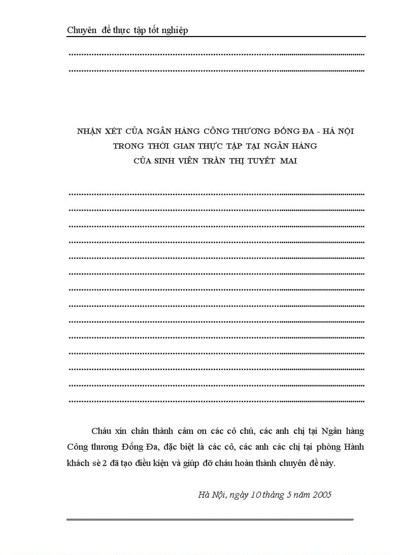 image for page Một số giải pháp hạn chế rủi ro an toàn tín dụng đối với kinh tế ngoài quốc doanh tại Ngân hàng công thương Đống Đa 1