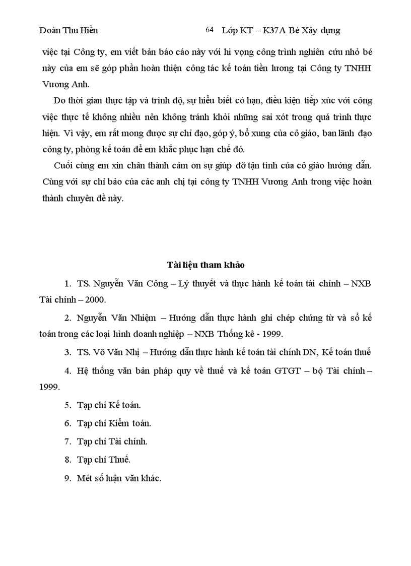 image for page Hoàn thiện kế toán tiền lương và các khoản trích theo lương 1