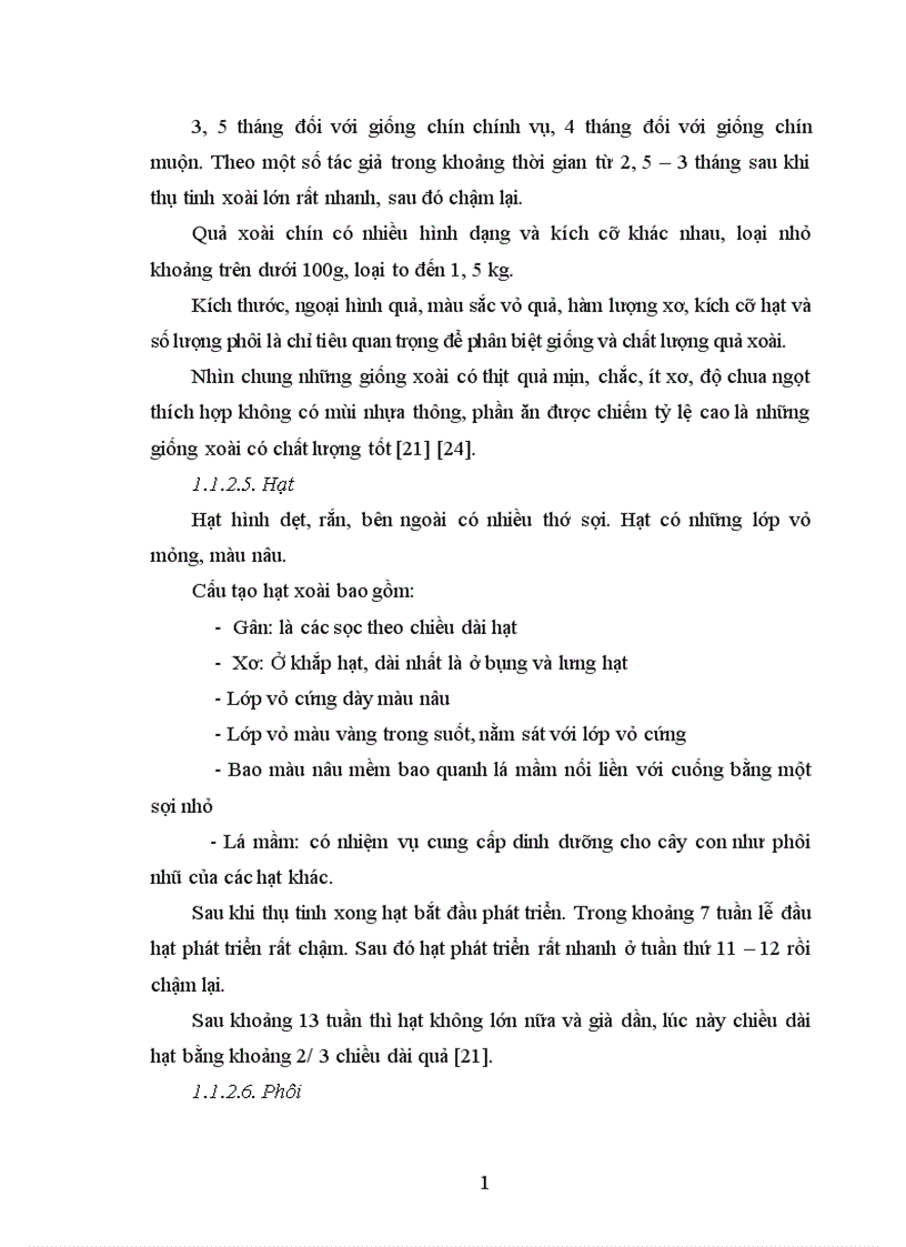 image for page Nghiên cứu động thái một số chỉ tiêu sinh lý hoá sinh theo tiến trình sinh trưởng phát triển của quả xoài Mangifera India L giống xoài tượng tại Lạng Giang Bắc Giang