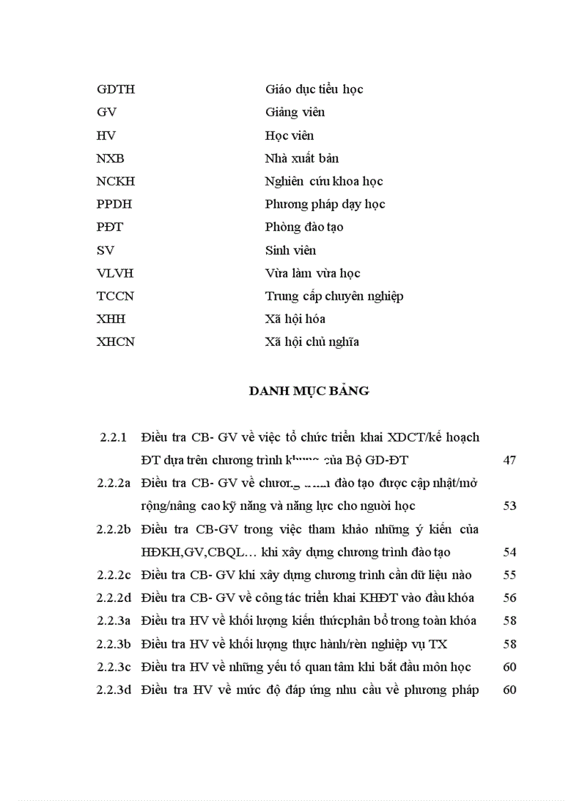 image for page Khảo sát thực trạng quản lý chương trình đào tạo hệ vừa làm vừa học của trường CĐSP Sóc Trăng