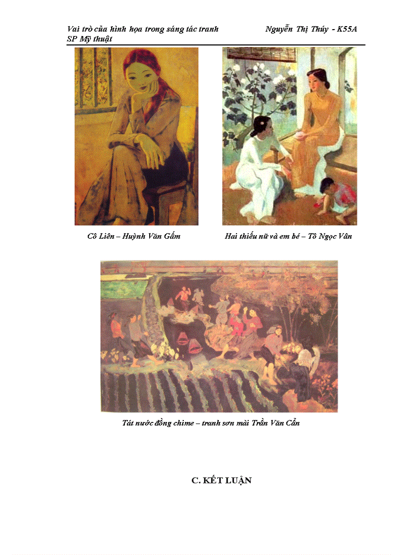 image for page Vai trò của hình họa trong sáng tác tranh