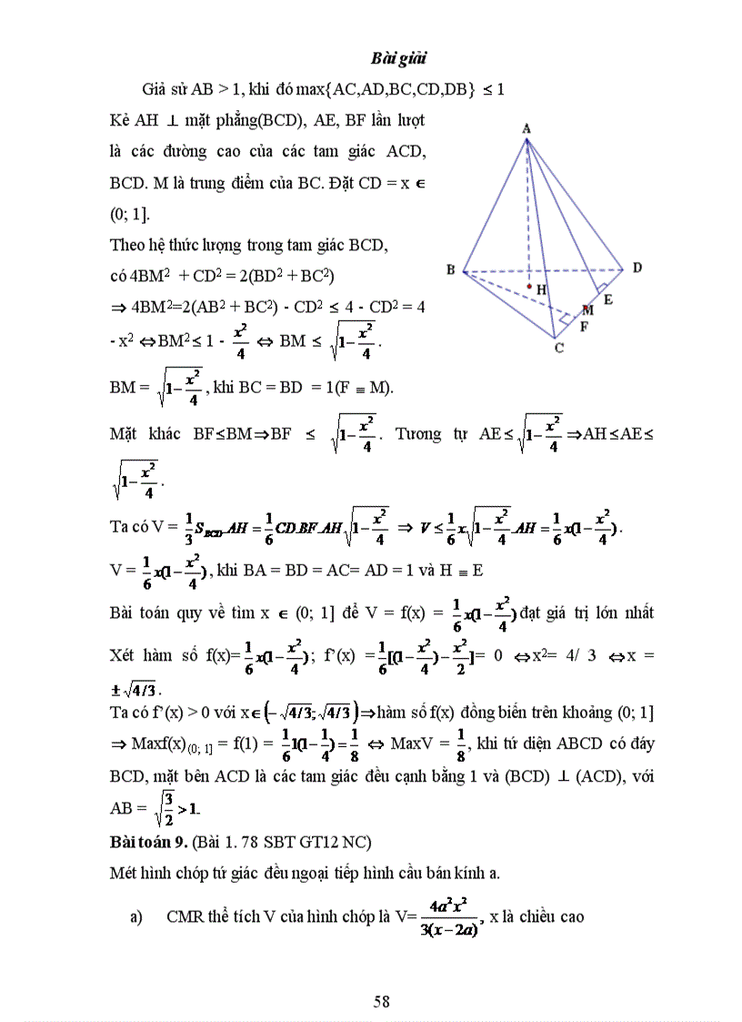 image for page Rèn luyện kỹ năng ứng dụng đạo hàm để giải toán cực trị hình học cho học sinh khá giỏi lớp 12 THPT 1