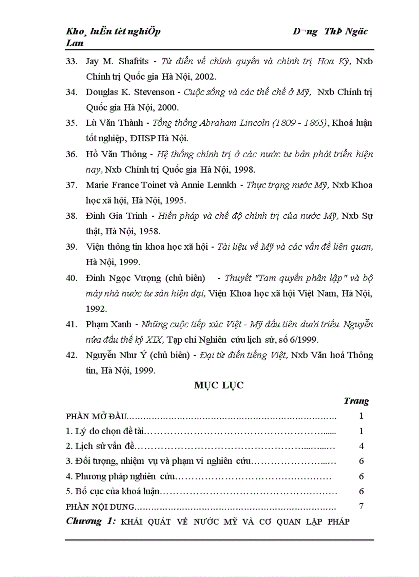 image for page Bước đầu tìm hiểu cơ quan lập pháp Hoa Kỳ