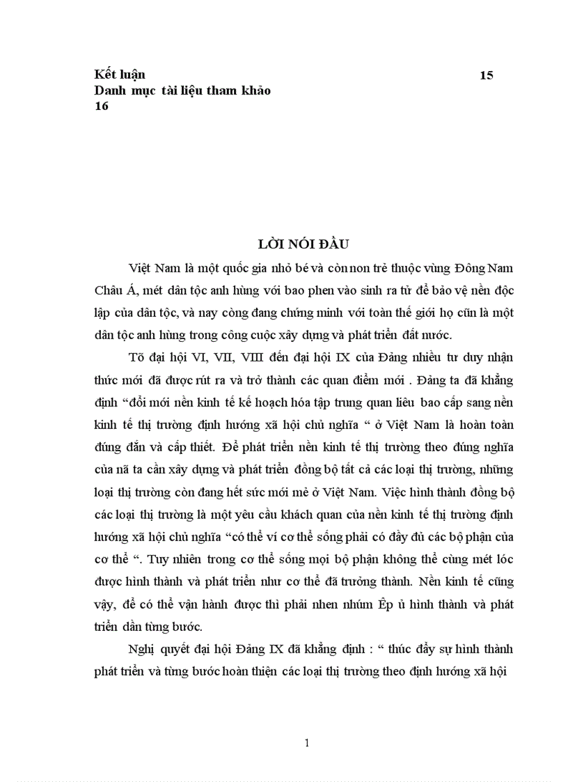 image for page thực trạng và giải pháp phát triển các loại thị trường 1