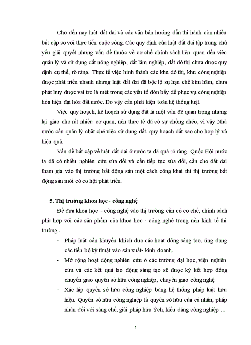 image for page thực trạng và giải pháp phát triển các loại thị trường 1