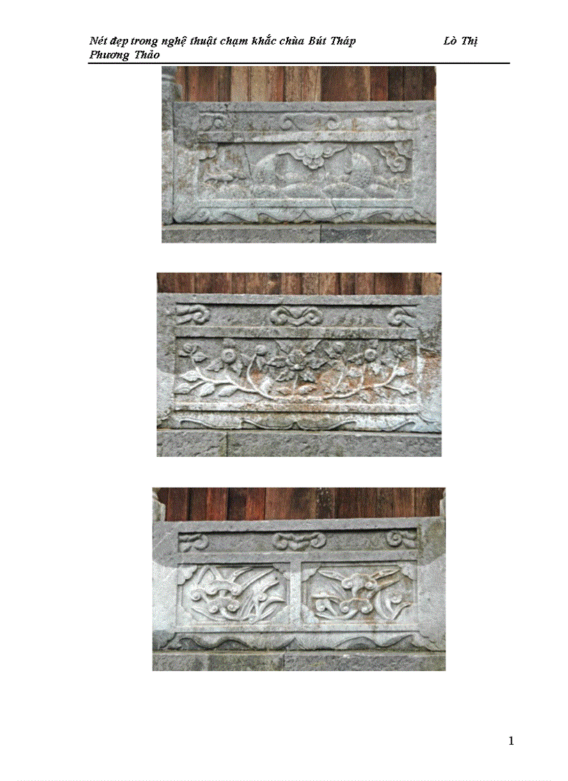 image for page Nét đẹp trong nghệ thuật chạm khắc chùa Bút Tháp