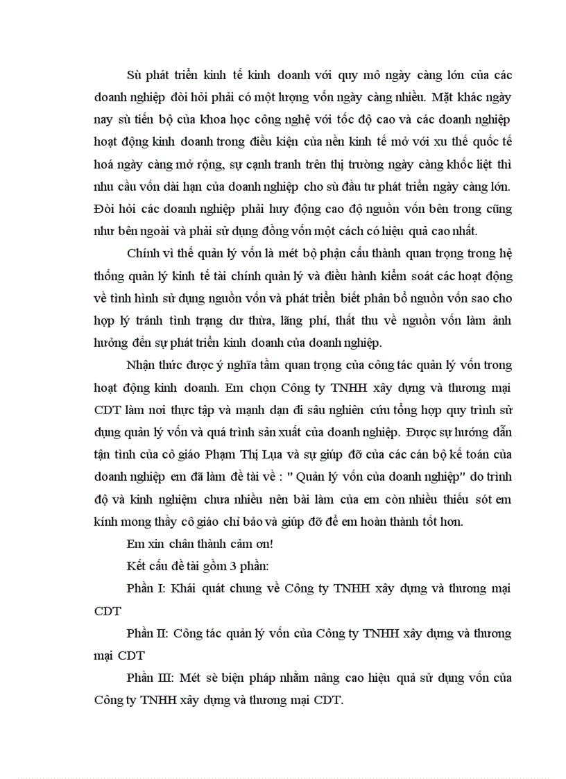 image for page Quản lý vốn của doanh nghiệp