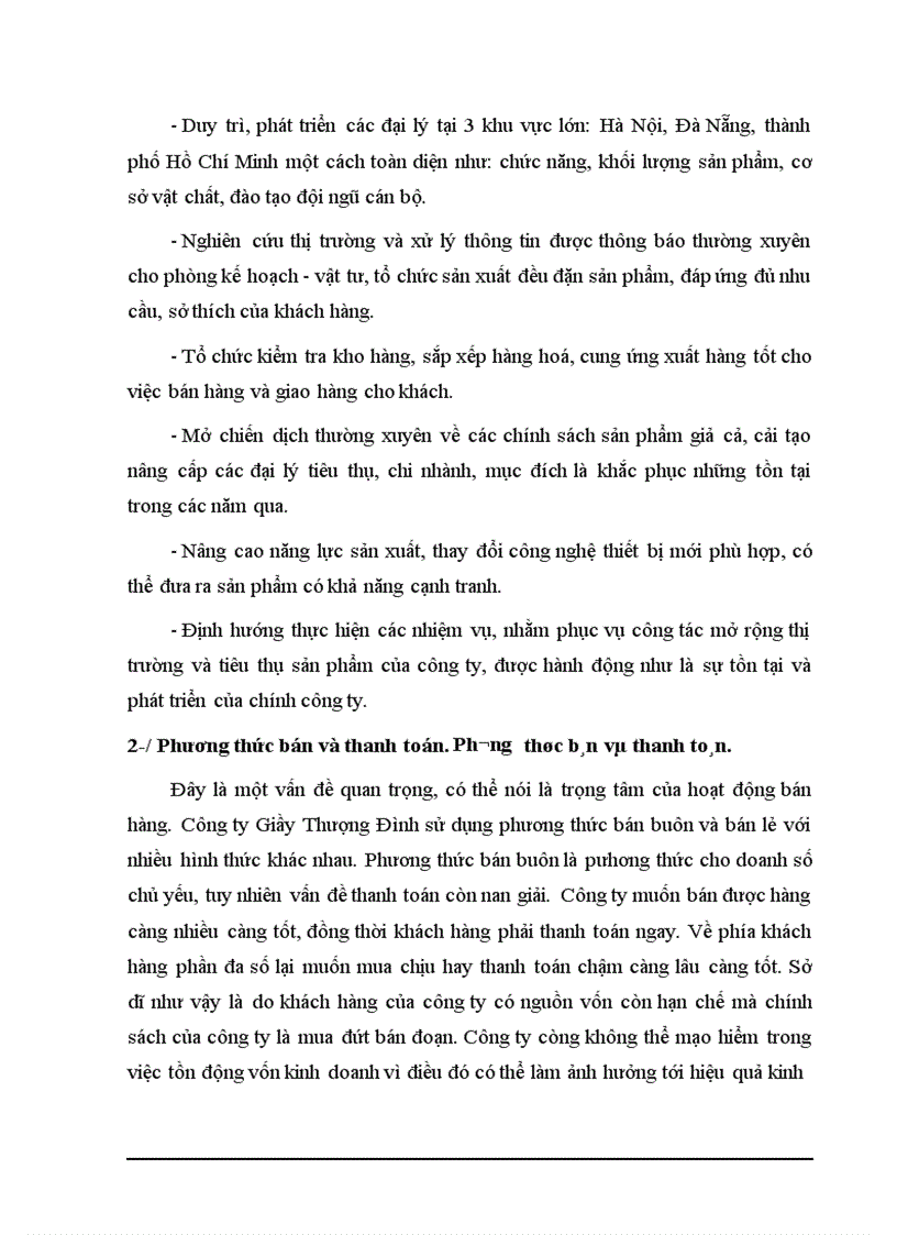 image for page Các biện pháp nâng cao chất lượng công tác quản trị bán hàng tại công ty Giầy Thượng Đình 1