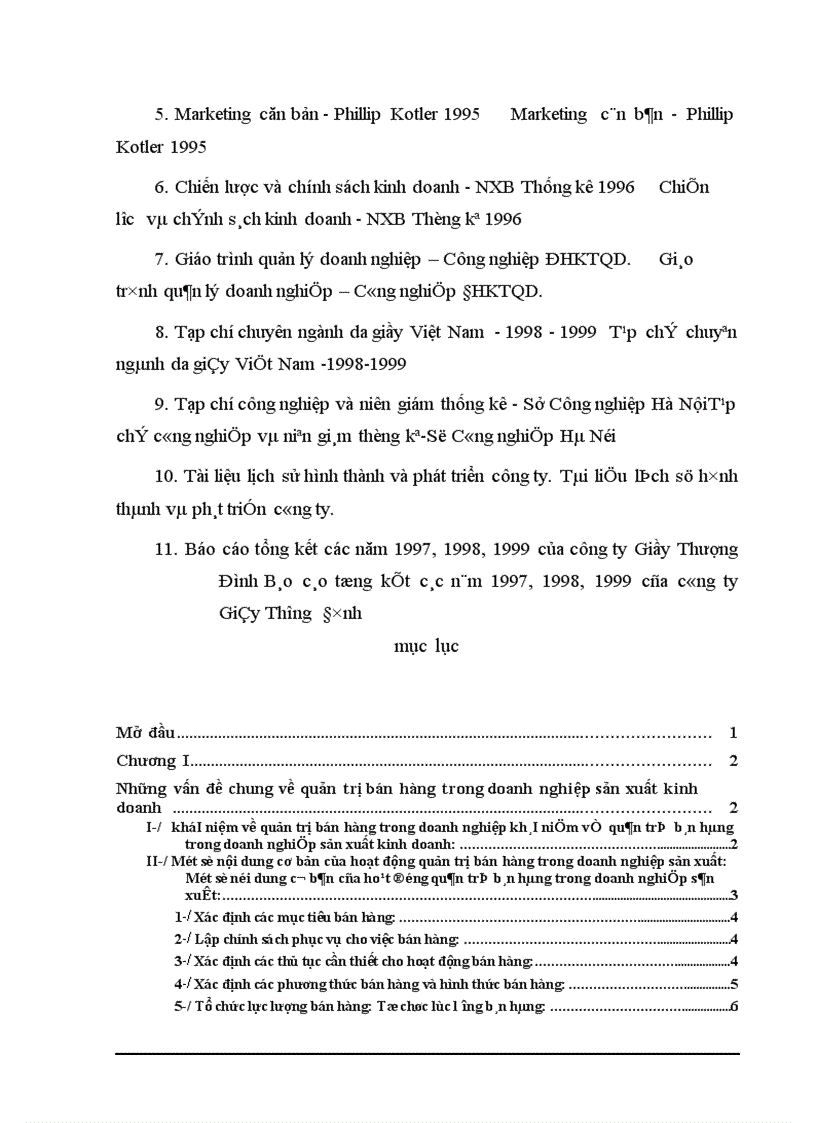 image for page Các biện pháp nâng cao chất lượng công tác quản trị bán hàng tại công ty Giầy Thượng Đình 1