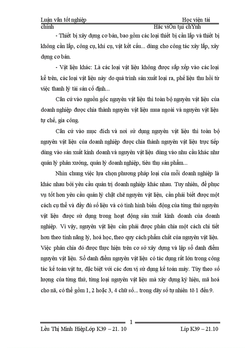 image for page Thực trạng tổ chức kế toán nguyên vật liệu và tình hình cung cấp sử dụng nguyên vật liệu ở Công ty Sản Xuất và Thương mạI Tam Long
