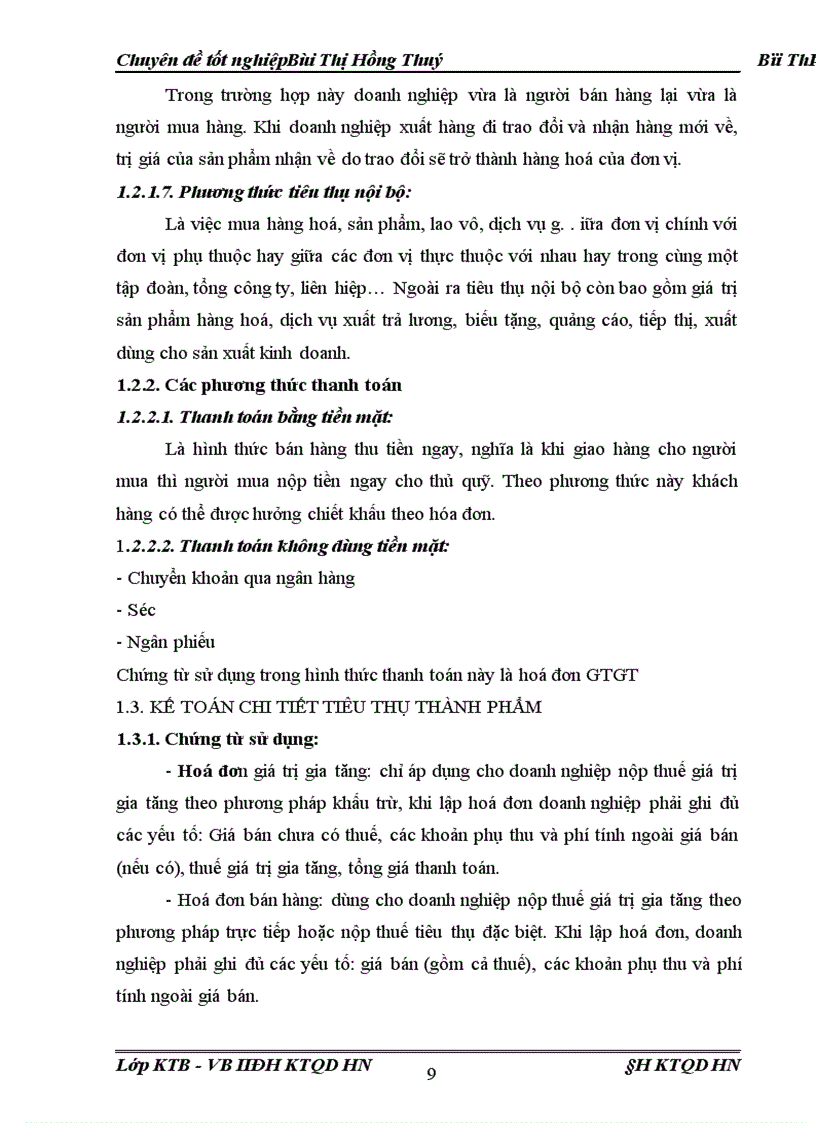 image for page Hoàn thiện hạch toán tiêu thụ thành phẩm và xác định kết quả kinh doanh 1