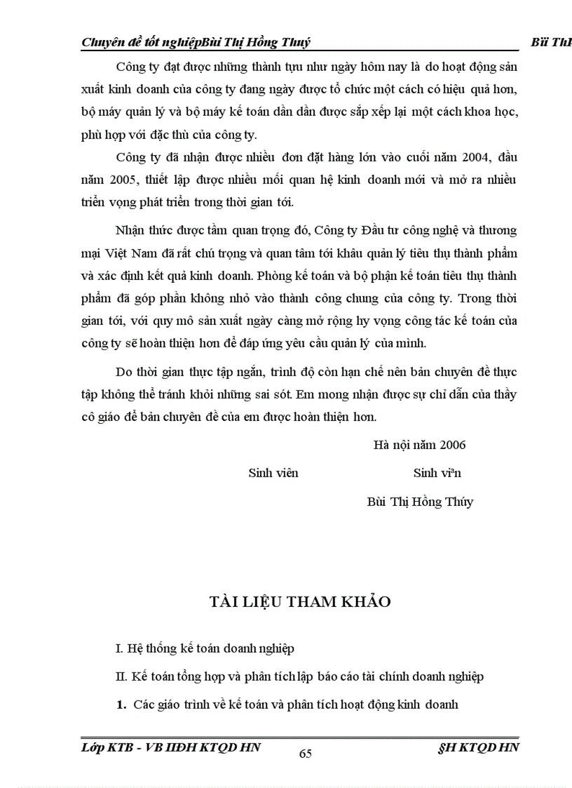 image for page Hoàn thiện hạch toán tiêu thụ thành phẩm và xác định kết quả kinh doanh 1