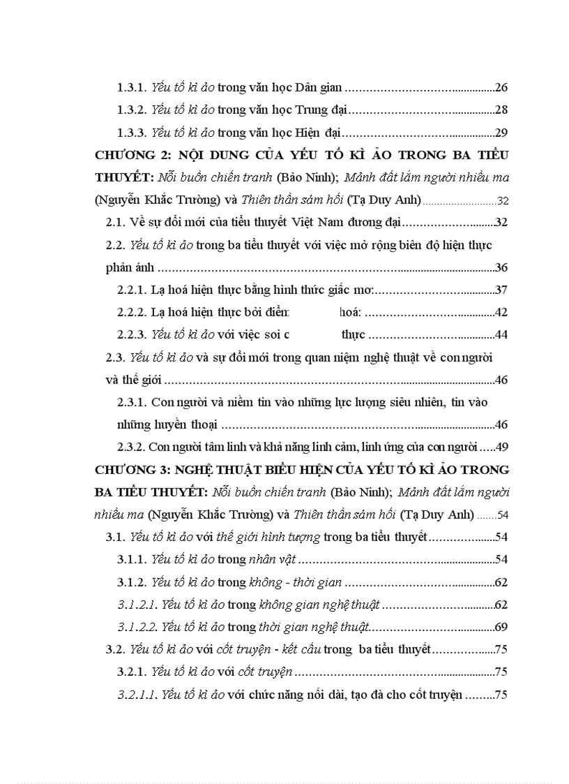 image for page Yếu tố kì ảo trong tiểu thuyết Việt Nam đương đại 1