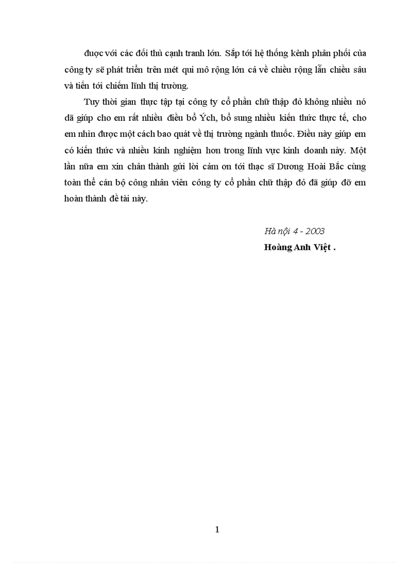 image for page Những giải pháp nhằm hoàn thiện hệ thống kênh phân phối sản phẩm thuốc tại công ty cổ phần chữ thập đỏ