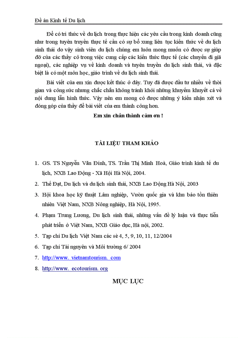 image for page Du lịch sinh thái và thực tế phát triển ở Việt Nam 1