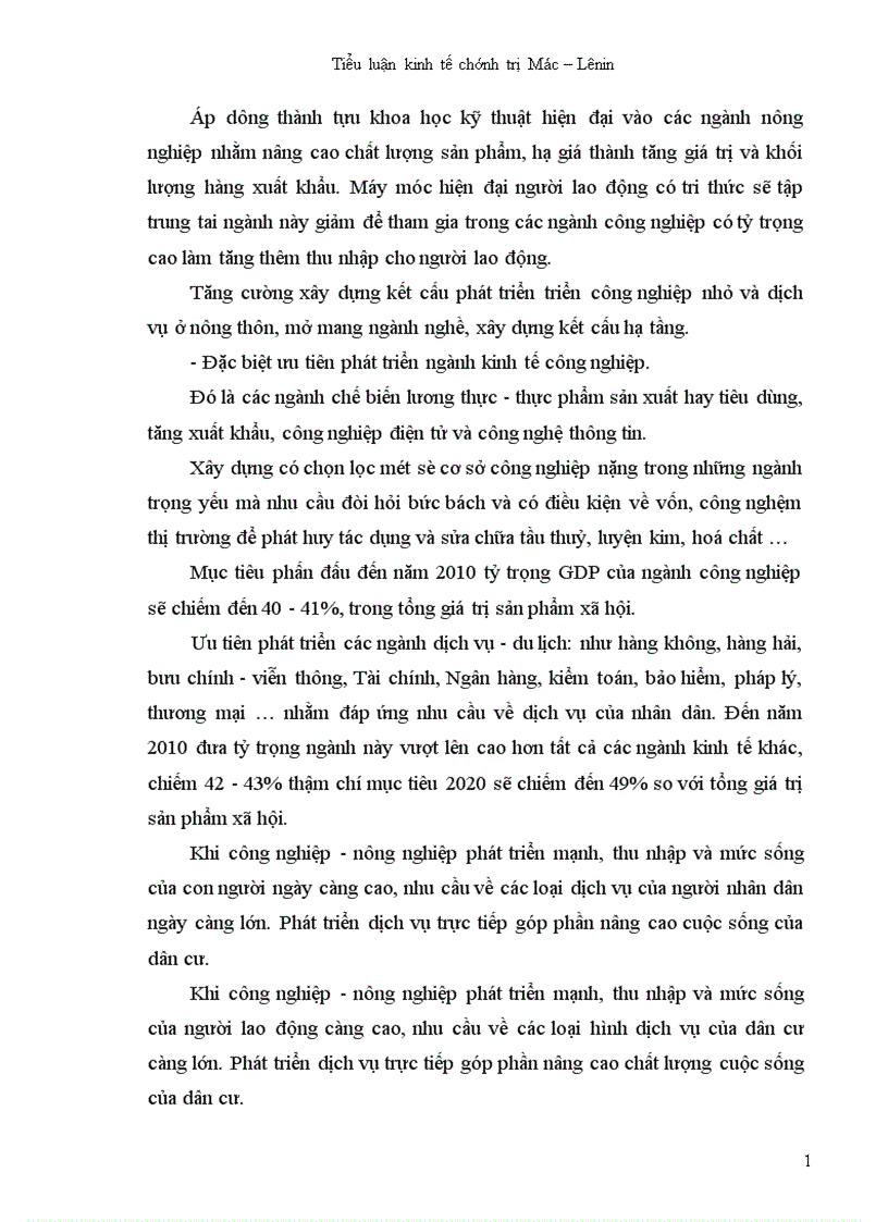 image for page Những giải pháp đẩy mạnh quá trình chuyển dịch cơ cấu ngành kinh tế việt nam 1