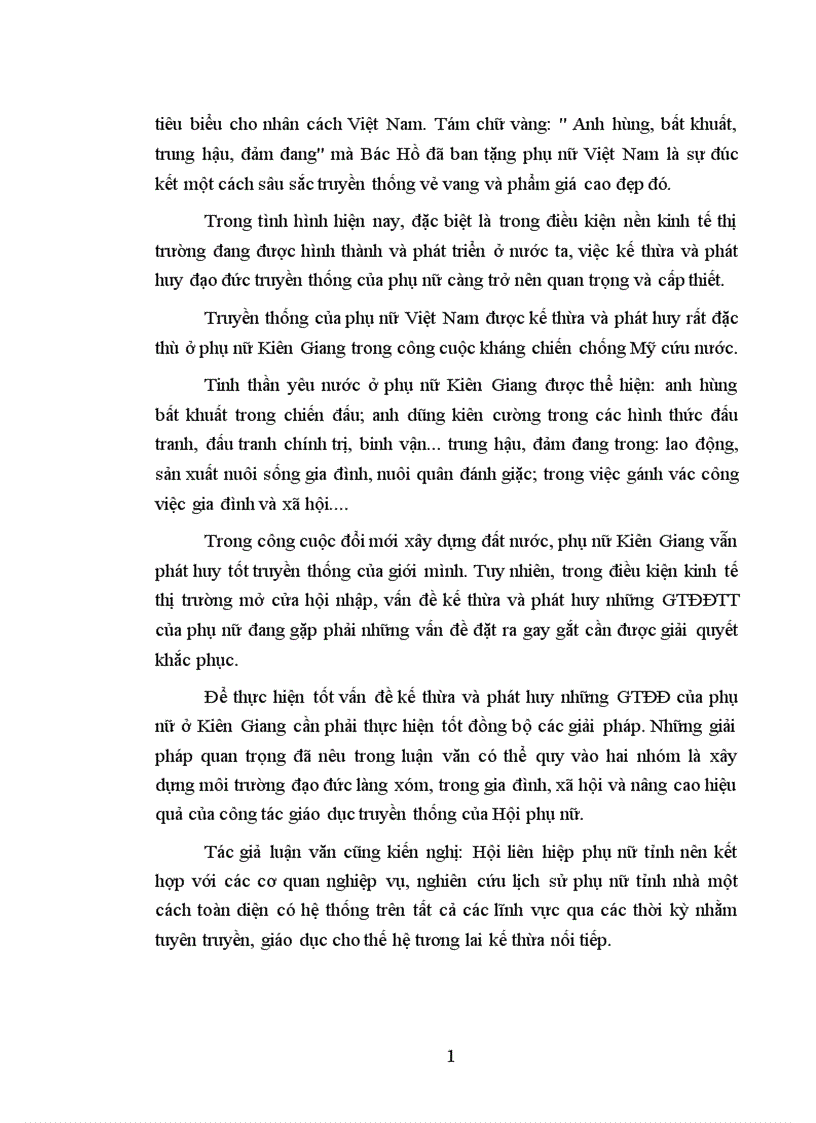 image for page Kế thừa và phát huy giá trị đạo đức truyền thống phụ nữ ở Kiên Giang vấn đề và giải pháp 1