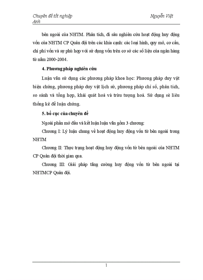image for page Giải pháp tăng cường huy động vốn tại Ngân hàng Thương mại Cổ phần Quân đội 1