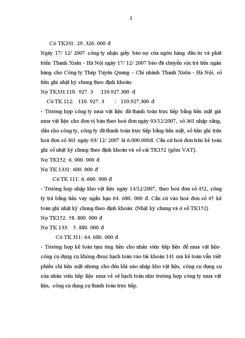 image for page Hoàn thiện hạch toán nguyên vật liệu công cụ dụng cụ tại Công ty Trách nhiệm hữu hạn thương mại đầu tư và xây dựng Thạch Lâm 1