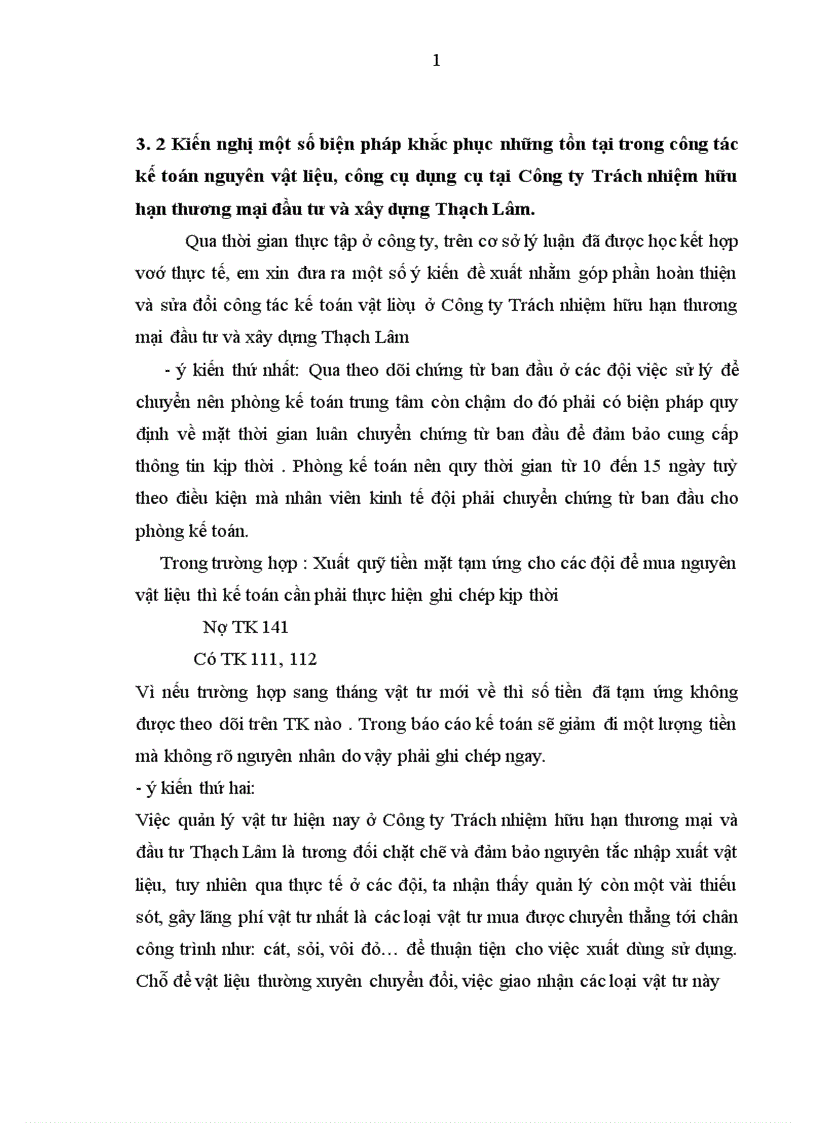 image for page Hoàn thiện hạch toán nguyên vật liệu công cụ dụng cụ tại Công ty Trách nhiệm hữu hạn thương mại đầu tư và xây dựng Thạch Lâm 1