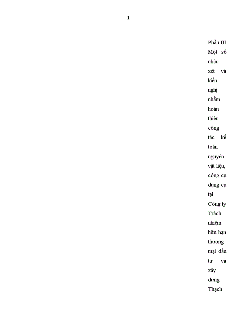 image for page Hoàn thiện hạch toán nguyên vật liệu công cụ dụng cụ tại Công ty Trách nhiệm hữu hạn thương mại đầu tư và xây dựng Thạch Lâm 1