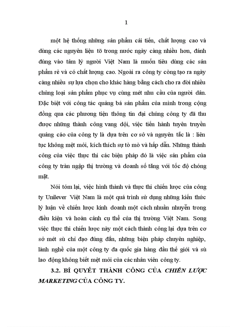 image for page Mục tiêu và biện pháp của chiến lược Marketing mà công ty đề ra Dành cho các sản phẩm chăm sóc cá nhân và gia đình