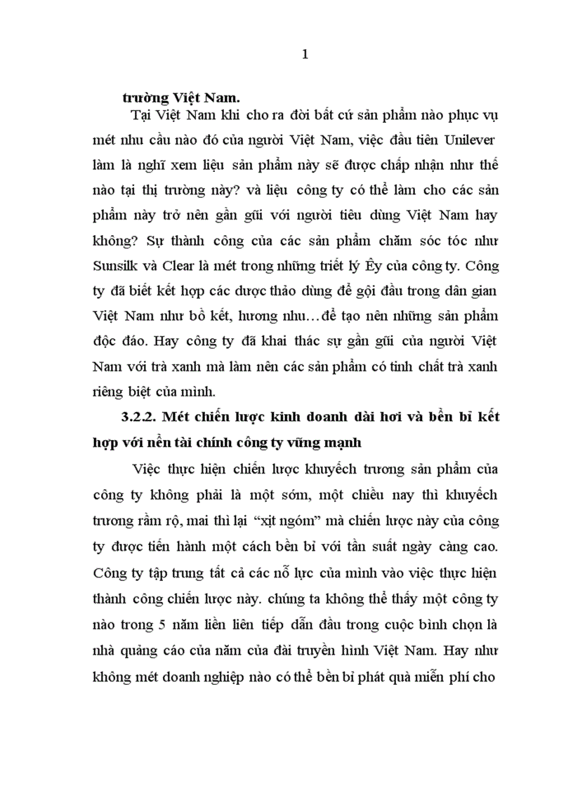 image for page Mục tiêu và biện pháp của chiến lược Marketing mà công ty đề ra Dành cho các sản phẩm chăm sóc cá nhân và gia đình