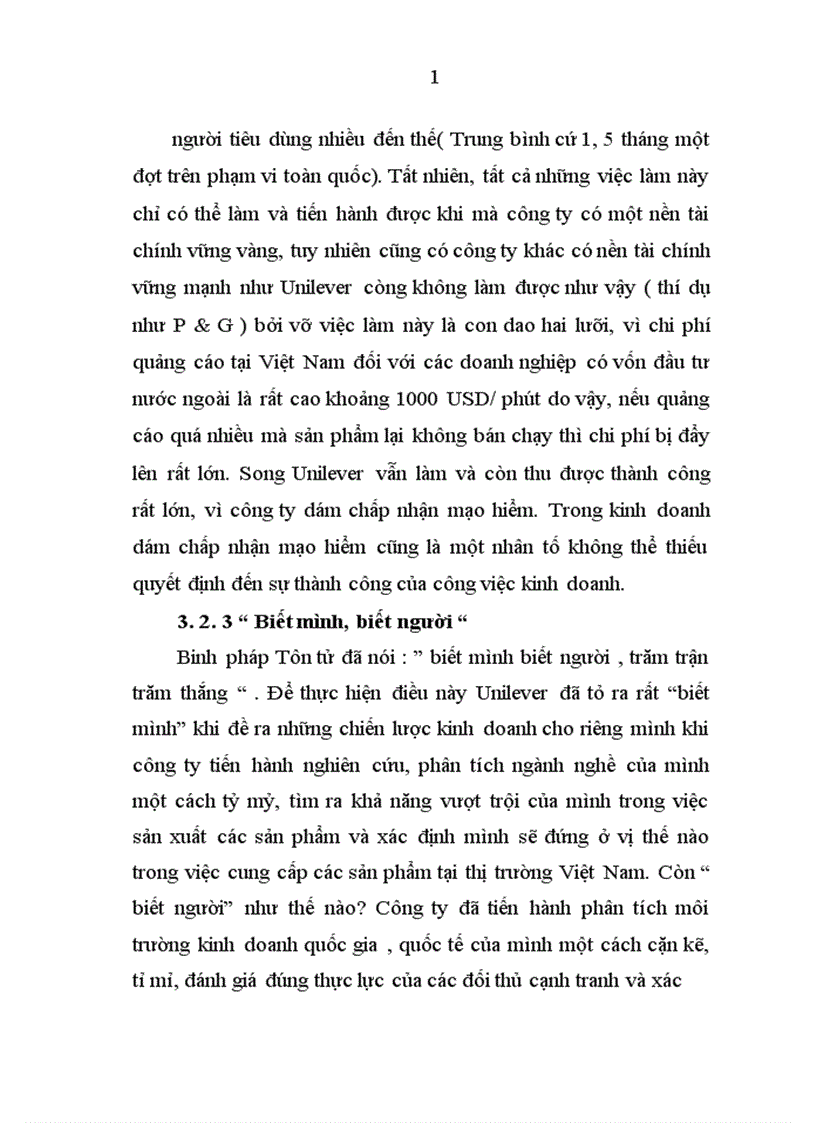 image for page Mục tiêu và biện pháp của chiến lược Marketing mà công ty đề ra Dành cho các sản phẩm chăm sóc cá nhân và gia đình