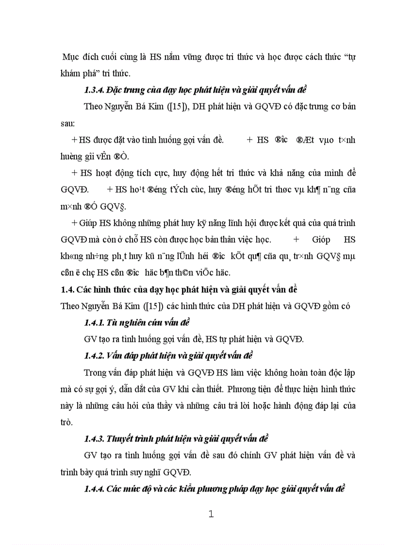 image for page Vận dụng phương pháp dạy học phát hiện và giải quyết vấn đề vào chương phương pháp tọa độ trong không gian Hình học 12 nâng cao 1