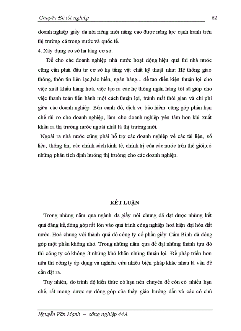 image for page Một số giải pháp phát triển thị trường tại công ty cổ phần giầy Cẩm Bình 1