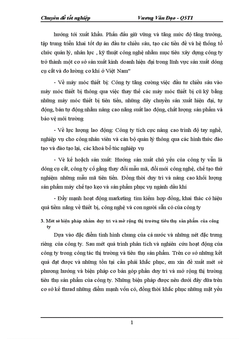 image for page Một số phương hướng và biện pháp nhằm duy trì và mở rộng thị trường tiêu thụ sản phẩm ở Công ty Dụng Cụ Cắt và Đo Lường Cơ Khí 1