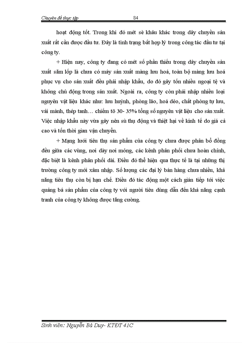 image for page Thực trạng hoạt động đầu tư nâng cao khả năng cạnh tranh của Công ty Cao su Sao vàng 1