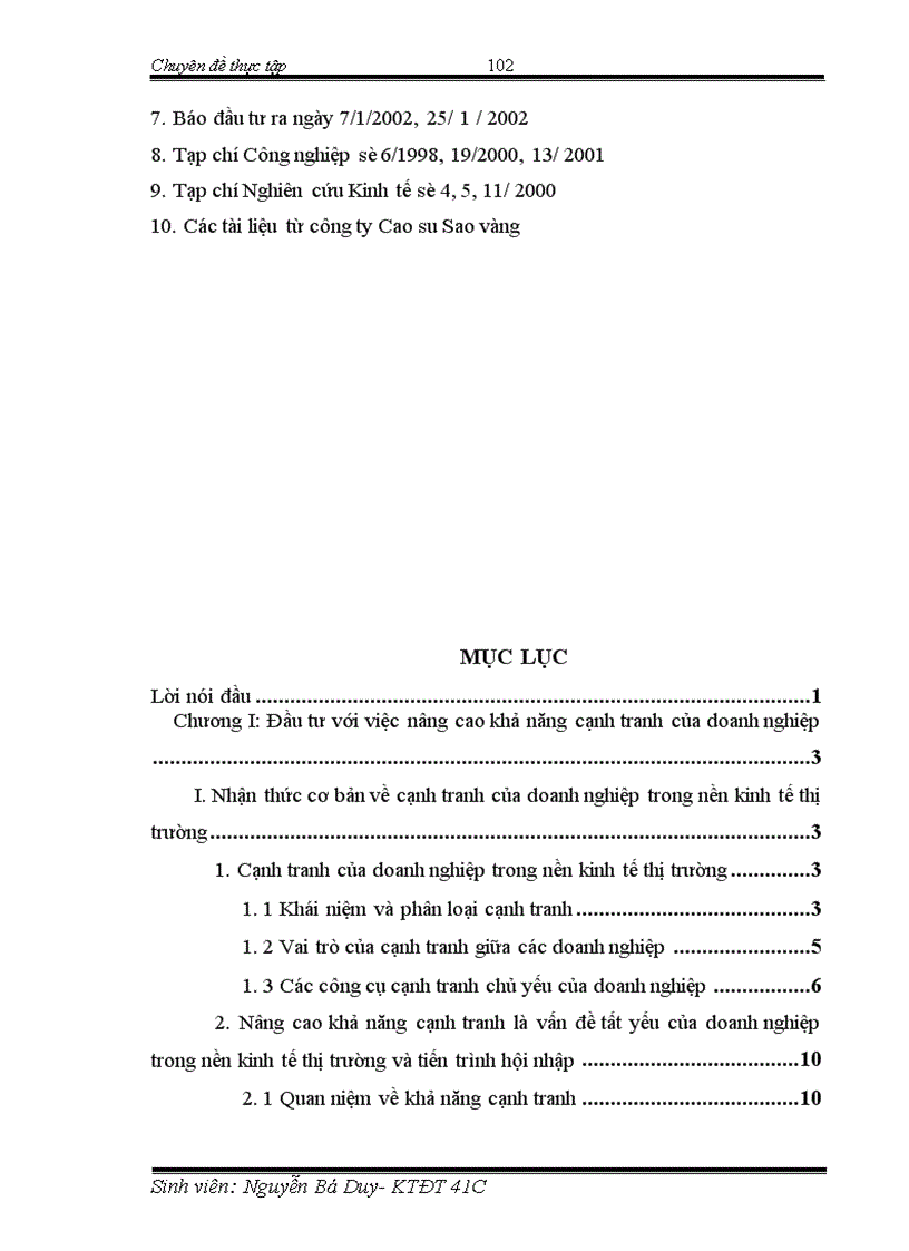 image for page Thực trạng hoạt động đầu tư nâng cao khả năng cạnh tranh của Công ty Cao su Sao vàng 1