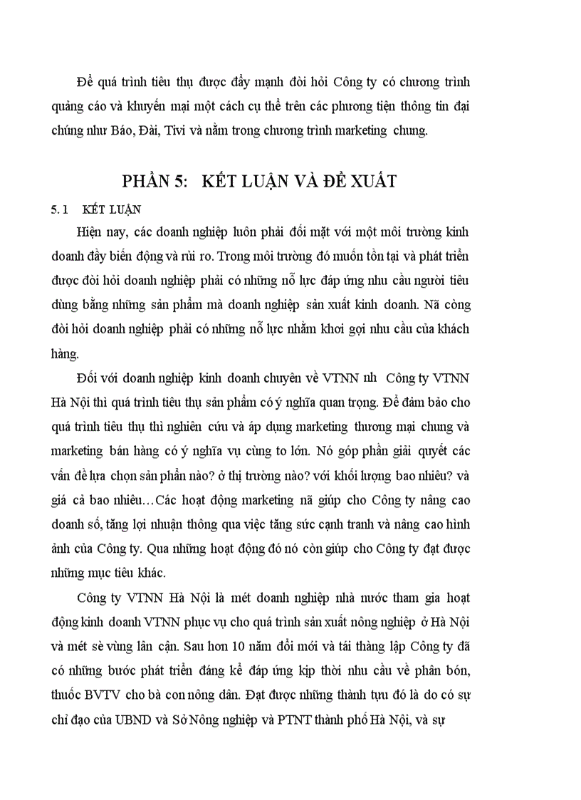 image for page Nghiên cứu hoạt động marketing bán hàng ở Công ty vật tư nông nghiệp Hà Nội 1