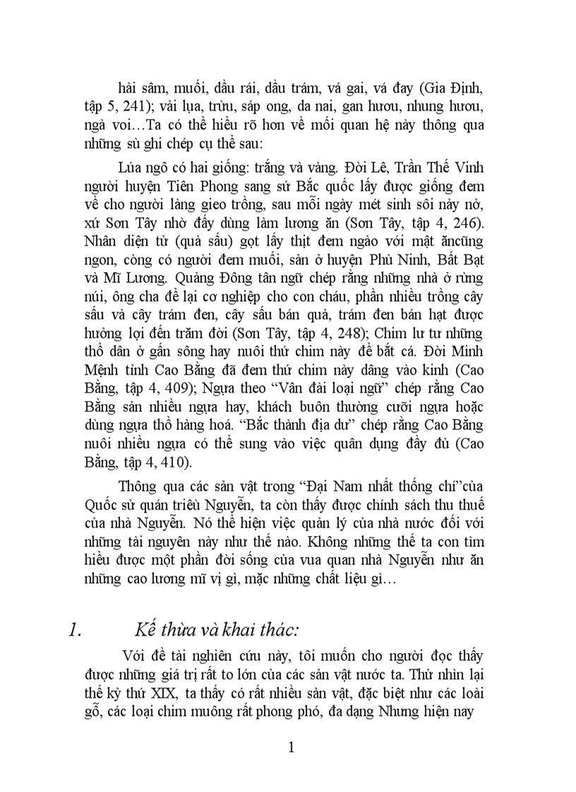 image for page Các sản vật của nước ta qua Đại Nam nhất thống chí của Quốc sử quán triều Nguyễn 1