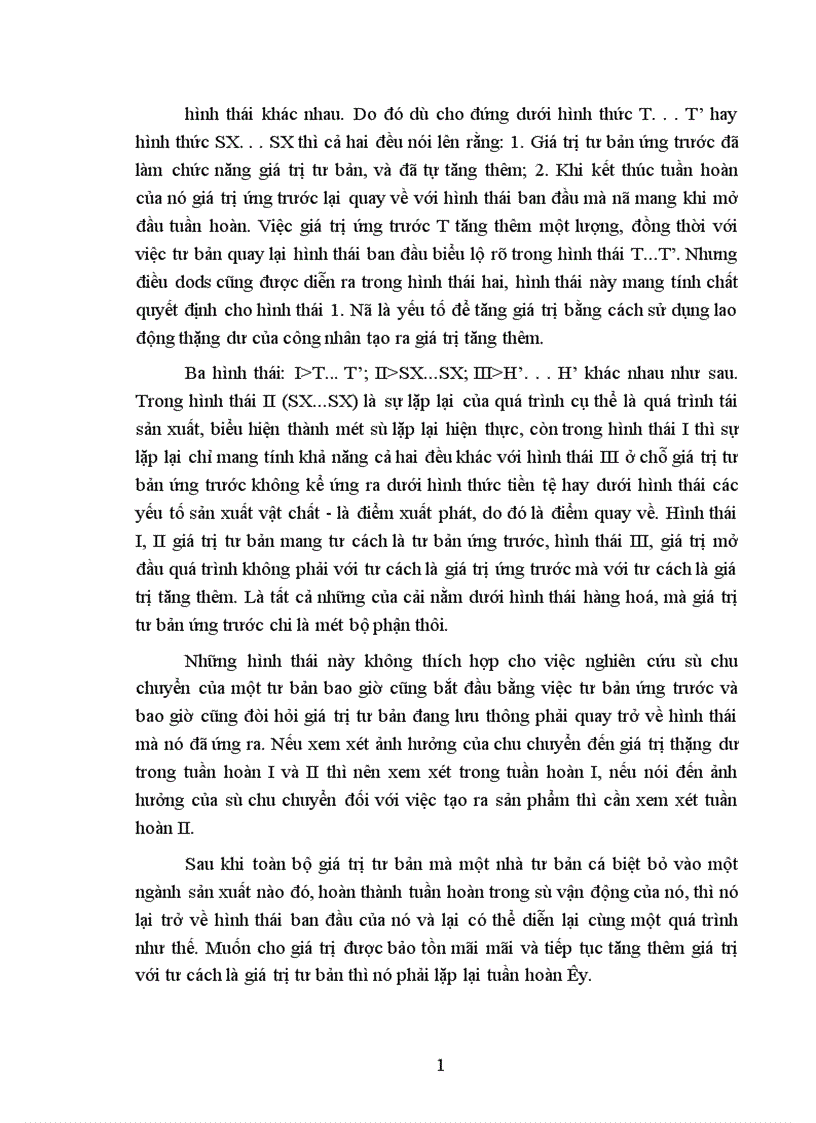 image for page Học thuyết của Mác tuần hoàn và chu chuyển tư bản và sự vận dụng nó vào nền kinh tế nước ta 1