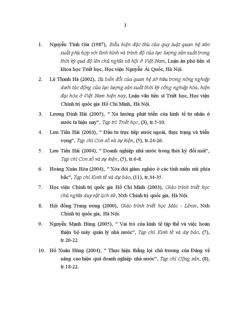 image for page Sự biến đổi của các loại hình quan hệ sản xuất dưới tác động của lực lượng sản xuất ở Việt Nam hiện nay